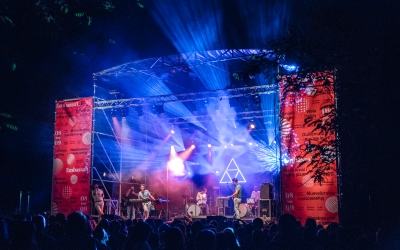 El Petit de Ca l'Eril durant el seu concert de 2018 | Cedida